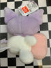 Sanrio Characters Kuromi Baked Bread Small Plush Keychain (In-stock)