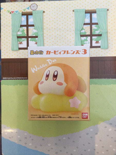 Kirby Friends Vol.3 Waddle Dee on Star Vinyl Figure (In-stock)