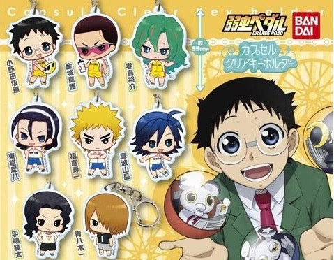Yowamushi Pedal Character Acrylic Keychain Vol.1 8 Pieces Set (In-stock)