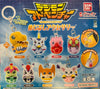 Digimon Adventure Characters in Eggshell Small Figure Keychain 8 Pieces Set (In-stock)