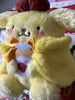 Sanrio Characters Happy Birthday Kuromi Pom Pom Purin Furry Medium Plush (In-stock)