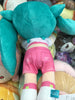Fuwapuchi Hatsune Miku Cat Open Eyes Sporty Outfit Live Audience Lying Down Medium Plush (In-stock)