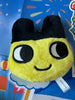 Tamagotchi and Friends Vintage Style Small Plush Keychain 5 Pieces Set (In-stock)