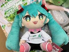Taito Hatsune Miku Small Plush Type B Nekomimi T-Shirt Ver. (In-stock)