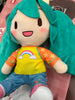 Sega Fuwapuchi Hatsune Miku Yellow Training Outfit Medium Plush (In-stock)