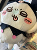 Chiikawa x Sanrio Characters Momonga Kuromi Medium Plush (In-stock)