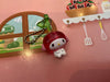 Sanrio Characters with Cherry Costume Small Figure Keychain 6 Pieces Set (In-stock)