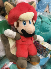 Super Mario Bros Mario Flying Squirrel Small Plush (In-stock)