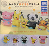 Pokemon Minnade Odoro Mascot Mini Figure 5 Pieces Set (In-stock)