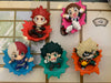My Hero Acadamia Character Figure Magnet 5 Pieces Set (In-stock)