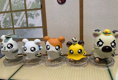 Hamtaro Narabundesu March Mini Figure 5 Pieces Set (In-stock)