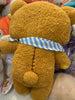 Rilakkuma Blue and White Scarf Medium Plush (In-stock)