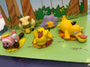 Pokemon Harahara Ochiba Asobi Figure 5 Pieces Set (In-stock)