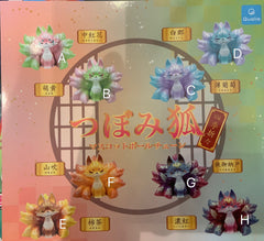 Four Seasons Yokai Kitsune Fox Mini Figure 8 Pieces Set (In-stock)