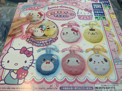 Sanrio Characters Squishy Keychain 5 Pieces Set (In-stock)