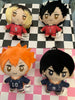 Haikyuu Character Small Plush Keychain 4 Pieces Set (In-stock)