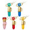 Sailor Moon Henshin Fountain Pen Keychain 5 Pieces Set (In-stock)