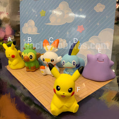 Pokemon Soft Vinyl Figure #3 6 Pieces Set (In-stock)