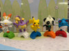 Pokemon Playing on Playground Minnade Taiyatobi Mascot Figure 5 Pieces Set (In-stock)
