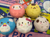 Sanrio Characters Squishy Keychain 5 Pieces Set (In-stock)