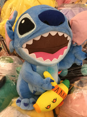 Disney Stitch Holds Gun Medium Plush (In-stock)