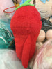 Hot Pepper Funghi Nameko Plush Keychain (In-stock)