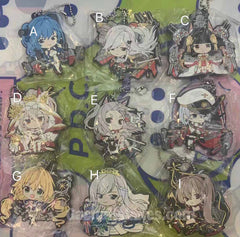 Azur Lane Rubber Keychain Vol.3 Set (In-Stock)