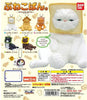 Anicolla Series Neko Toast Figure Keychain 6 Pieces Set (In-stock)