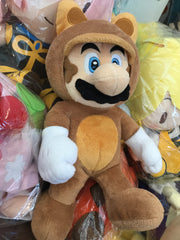 Super Mario 3D Land Mario Raccoon Medium Plush (In-stock)