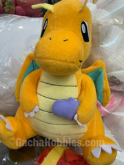 Pokemon Dragonite with Purple Heart Plush (In-stock)