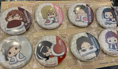 Bungo Stray Dogs Character Sleeping Badge 8 Pieces Set (In-stock)
