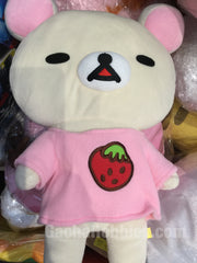 Rilakkuma Strawberry T-Shirt Plush (In Stock)