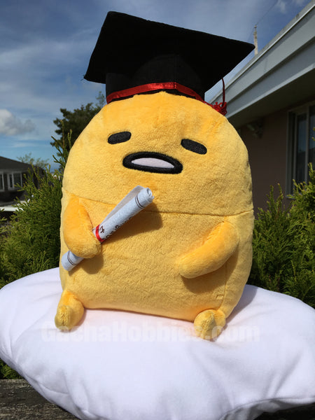 Graduation Sanrio Gudetama Relaxing Medium Plush