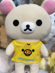 White Rilakkuma Korilakkuma wearing Kiiroitori Chick T-shirt Plush (In-stock)