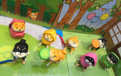 Animal Attraction Shiba Inu Rejection Figure 8 Pieces Set (In-stock)
